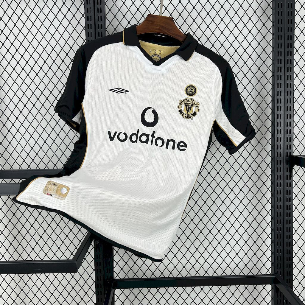Maillot Centenaire Réversible Rétro Manchester United 2001/02