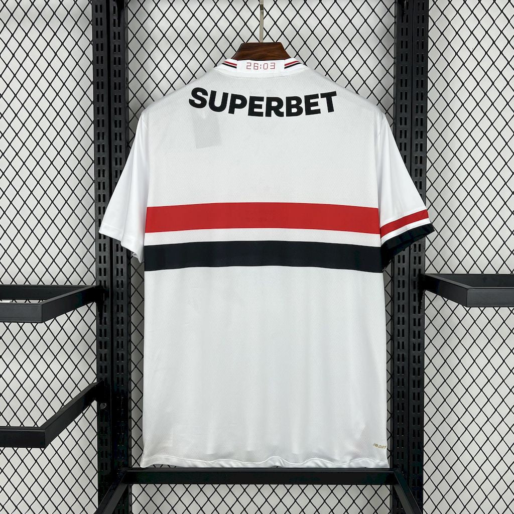 Maillot Domicile Sao Paulo 2025/26