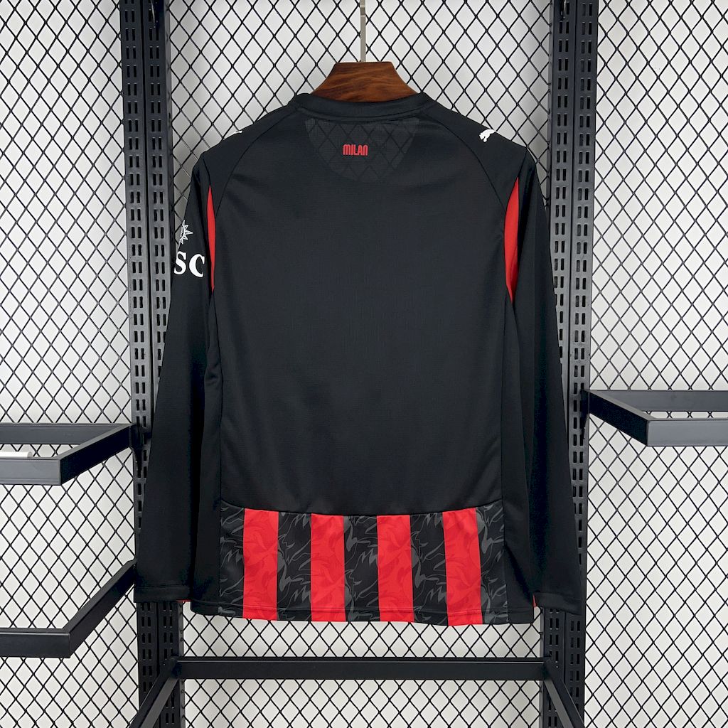 Maillot Domicile Manches Longues AC Milan 2025/26