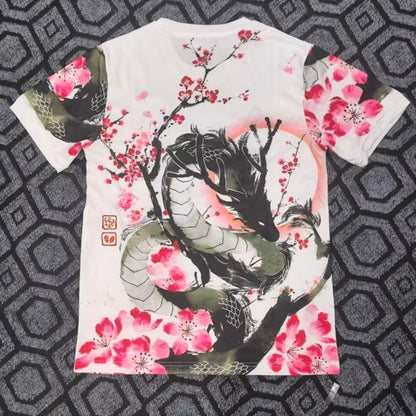 Maillot 25/26 japon anime Spécial rose dragon