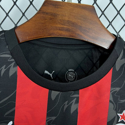 Maillot Domicile AC Milan 2025/26